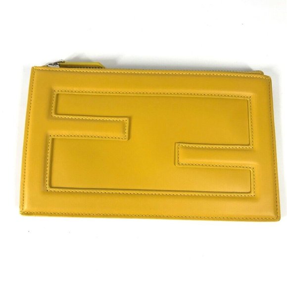 FENDI logo bag pouch Clutch bag - Picture 1 of 16